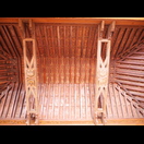 Auch im Palacio gibt es interessante Dachkonstruktionen